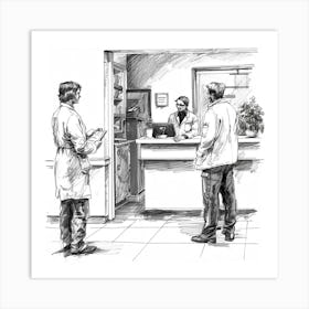 Doctor'S Office Art Print