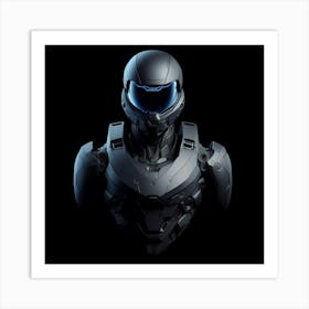 Halo Head Art Print