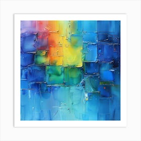 Abstract Painting, Abstract Painting, Abstract Painting Art Print