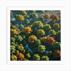 Forest 25 Art Print