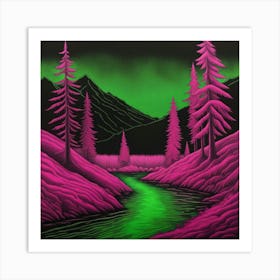 Neon Dream Art Print