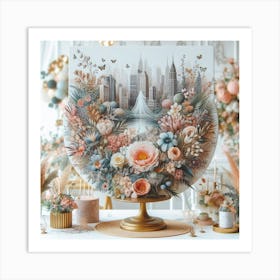 Nyc Cityscape 1 Art Print