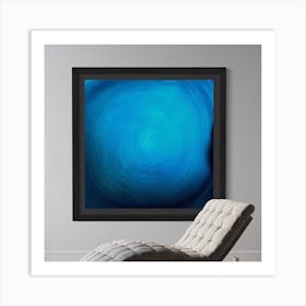 Everything blue Art Print