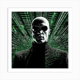 Matrix Art Print