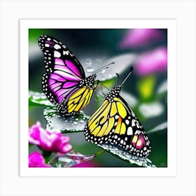 Butterfly Painting 3 Art Print