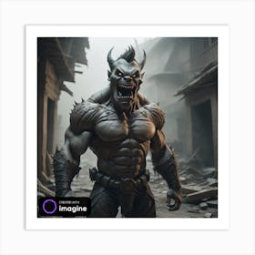 Demon Art Print