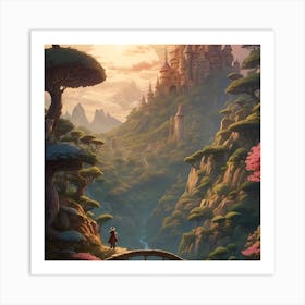 Fairytale Castle Art Print