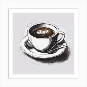 Coffee Cup Art Print