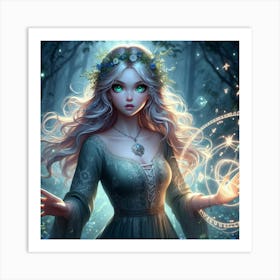 Mermaid 24 Art Print