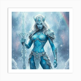 Ice Queen Art Print