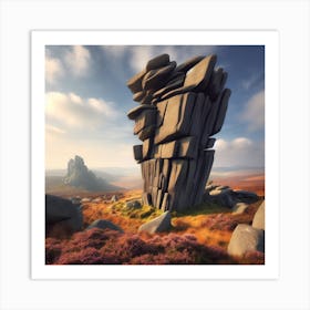 Rock Formation Art Print