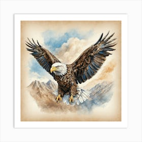 Bald Eagle Art Print