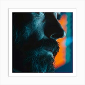 Portrait Of A Man 24 Art Print