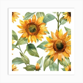 Sunflower Art Print