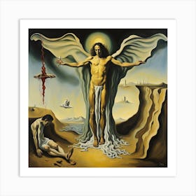 Crucifixion Of Jesus 1 Art Print