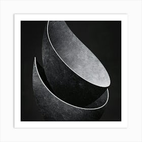 Abstract Sculpture 1 Art Print