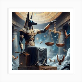 Egyptian Justice Art Print