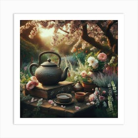 Tea Art 291 Art Print