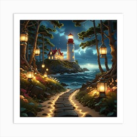 Lighthouse 1 Art Print