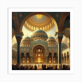 Islamic Mosque 3 Art Print