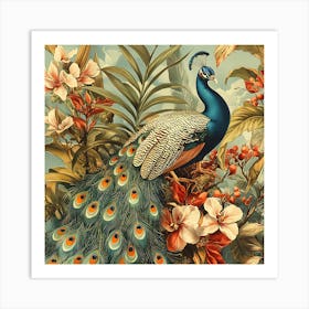 Peacock 1 Art Print