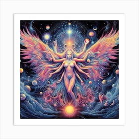 Angel Of The Universe Art Print