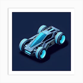 Futuristic Car Art Print