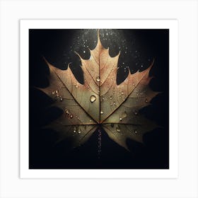 Maple Leaf Art Print