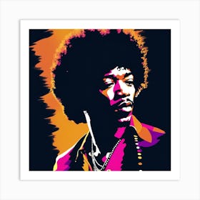 Jimi Hendrix Art Print