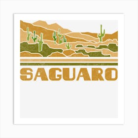 Saguaro Shirt Us National Park Gift Saguaro National Park Tee Outdoor Art Print