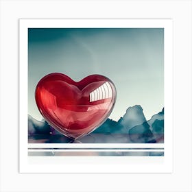 Heart Of Love Art Print