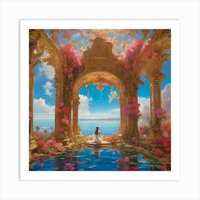 Fairytale Garden Art Print