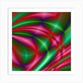 Abstract Background Fractal Shining Elegant Art Print