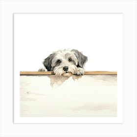 Dog Painting 1 Art Print