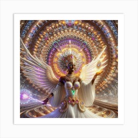 Angel Of Light 5 Art Print