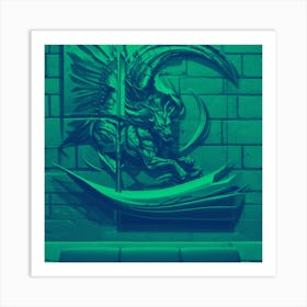 Dragon - Wall Art Metal Wall Art Uk Art Print