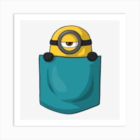 Pocket Minion Art Print