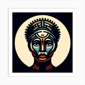 African Woman 4 Art Print