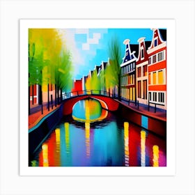 Amsterdam Painting Art Print