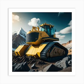 Buldozer Mountain (59) Art Print