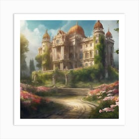 Castle In The Sky 2 Art Print