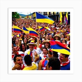 Ecuador Parade 1 Art Print