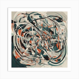 Abstract Painting 50 Art Print