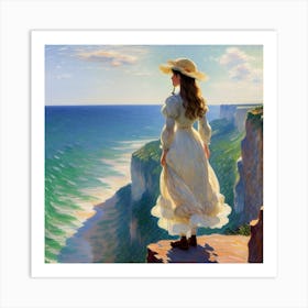 Great Ocean Cliffs Art Print