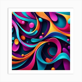 Abstract Abstract Art 5 Art Print