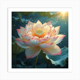 Lotus Flower 10 Art Print