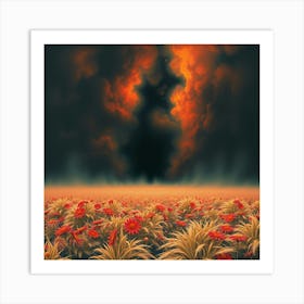 Field Of Daisies Art Print