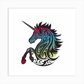 Unicorn 3 Art Print