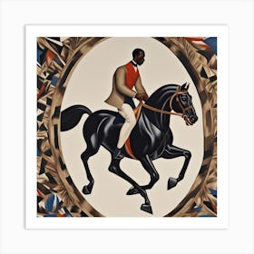 'The Horse And Rider' Art Print