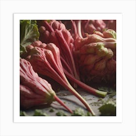 Rhubarb 125 Art Print